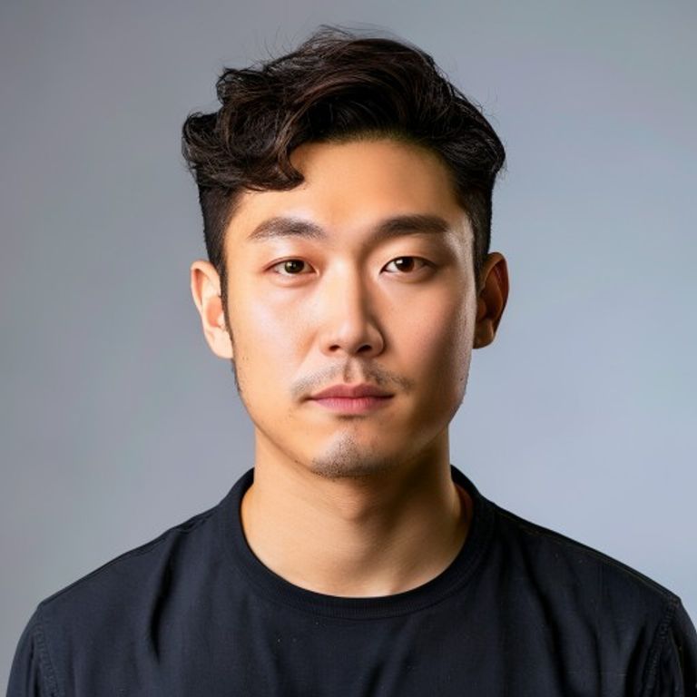 Retrato generado por IA de Daniel Kim